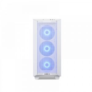 LIAN LI LANCOOL III RGB EATX MID TOWER CABINET WITH TEMPERED GLASS PANEL (WHITE)