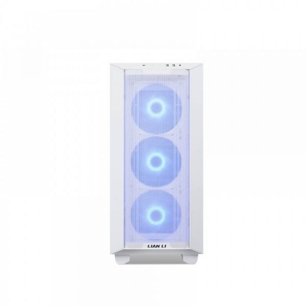 LIAN LI LANCOOL III RGB EATX MID TOWER CABINET WITH TEMPERED GLASS PANEL (WHITE)