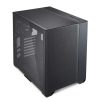 LIAN LI O11 AIR MINI E-ATX MID TOWER CABINET WITH TEMPERED GLASS SIDE PANEL (BLACK)