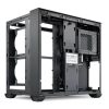 LIAN LI O11 AIR MINI E-ATX MID TOWER CABINET WITH TEMPERED GLASS SIDE PANEL (BLACK)