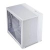 LIAN LI O11 AIR MINI E-ATX MID TOWER CABINET WITH TEMPERED GLASS SIDE PANEL (WHITE)