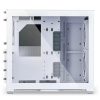 LIAN LI O11 AIR MINI E-ATX MID TOWER CABINET WITH TEMPERED GLASS SIDE PANEL (WHITE)