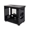 LIAN LI PC-TU150 M-DTX MINI TOWER CABINET WITH TEMPERED GLASS SIDE PANEL