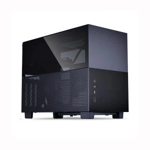 LIAN LI Q58X3 CABINET WITH PCIE 3.0 RISER CABLE (BLACK)