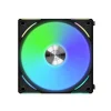 LIAN LI UNI FAN AL120 V2 ARGB BLACK 120MM CABINET FAN WITH ARGB CONTROLLER - TRIPLE PACK - G99-12ALV23B-IN