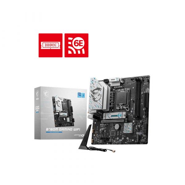 MSI B760M Gaming WiFi Lga1700 Micro Atx Motherboard