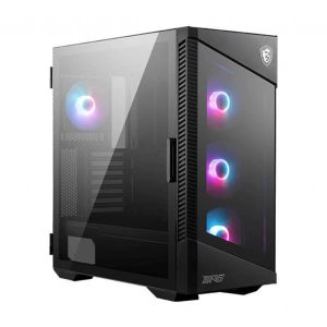 Msi Mpg Velox 100r Atx Mid Tower Cabinet Tempered Glass Side Panel (Black) - MPG-VELOX-100R