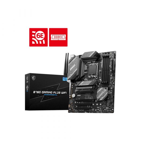 MSI B760 GAMING PLUS WIFI LGA1700 ATX MOTHERBOARD (B760-GAMING-PLUS-WIFI)