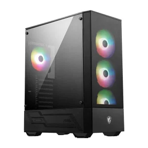 Msi Mag Forge 112R Argb Atx Mid Tower Cabinet (Black) (MAG-FORGE-112R)