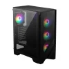 Msi Mag Forge 120A Airflow Atx Mid Tower Cabinet (Black) (MAG-FORGE-120A-AIRFLOW)