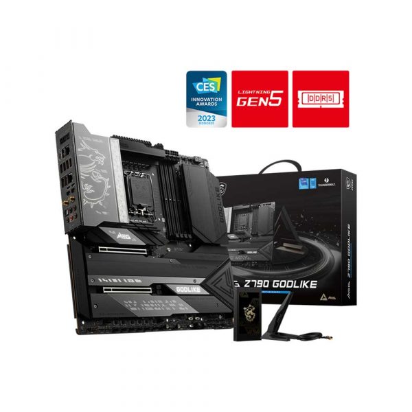 MSI MEG Z790 GODLIKE LGA1700 E-ATX MOTHERBOARD (MEG-Z790-GODLIKE)