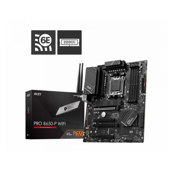 MSI PRO B650-P WIFI AM5 ATX MOTHERBOARD (PRO B650-P WIFI)