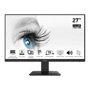 MSI PRO MP273 27 INCH FHD FRAMELESS PROFESSIONAL MONITOR