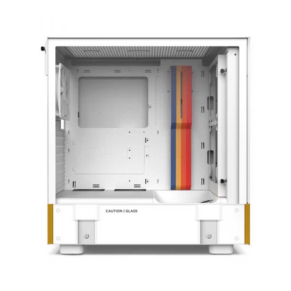 NZXT H5 Flow Starfield Limited Edition Compact Mid Tower Atx Cabinet White - CC-H51FW-SF-FS