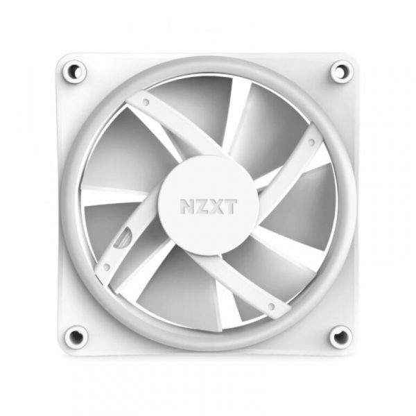 NZXT F120 RGB DUO 120MM CABINET FAN - WHITE - RF-D12SF-W1