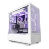 NZXT H5 FLOW E-ATX MID TOWER CABINET (WHITE)