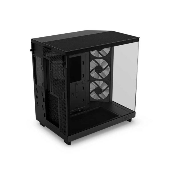 Nzxt H6 Flow Rgb Atx Mid Tower Cabinet Matte Black (CC-H61FB-R1)