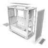 NZXT H7 FLOW E-ATX MID TOWER CABINET TRANSPARENT SIDE PANEL (WHITE)