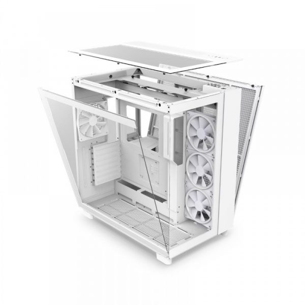 NZXT H9 ELITE ATX MID TOWER CABINET (WHITE)