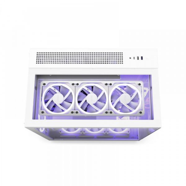 NZXT H9 ELITE ATX MID TOWER CABINET (WHITE)