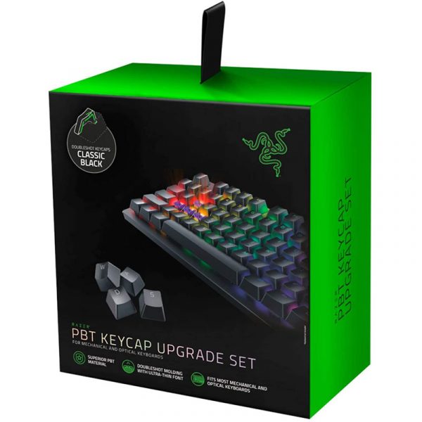 RAZER PBT KEYCAP UPGRADE SET – CLASSIC BLACK