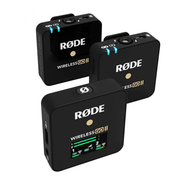 RODE MICROPHONES WIRELESS GO II DUAL CHANNEL WIRELESS MICROPHONE SYSTEM