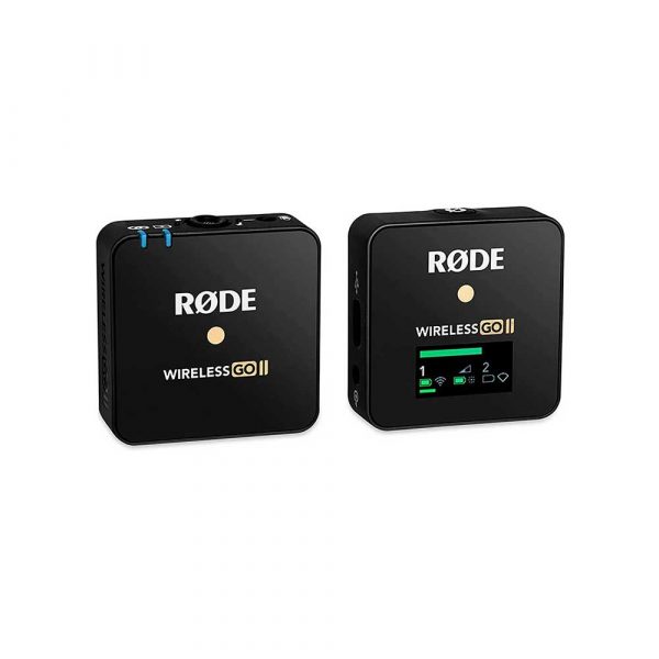 RODE WIRELESS GO II SINGLE CHANNEL WIRELESS MICROPHONE SYSTEM - BLACK