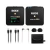 RODE WIRELESS GO II SINGLE CHANNEL WIRELESS MICROPHONE SYSTEM - BLACK