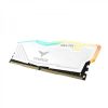 TEAMGROUP T-FORCE DELTA RGB 16GB (8GBX2) DDR4 3200MHZ RAM (WHITE) - TF4D416G3200HC16CDC01