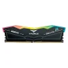 TEAMGROUP T-FORCE DELTA RGB 32GB (16GBX2) DDR5 5200MHZ DESKTOP RAM BLACK - FF3D532G5200HC40CDC01