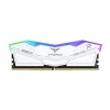 TEAMGROUP T-FORCE DELTA RGB 64GB (32GBX2) DDR5 5200MHZ DESKTOP RAM WHITE - FF4D564G5200HC40CDC01