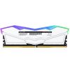 TEAMGROUP T-FORCE DELTA RGB 32GB (16GBX2) DDR5 6400MHZ DESKTOP RAM WHITE -FF4D532G6400HC40BDC01