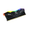 TEAMGROUP T-FORCE DELTA RGB 64GB (32GBX2) DDR5 6000MHZ DESKTOP RAM (BLACK) - FF3D564G6000HC38ADC01