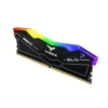 TEAMGROUP T-FORCE DELTA RGB 64GB (32GBX2) DDR5 6000MHZ DESKTOP RAM (BLACK) - FF3D564G6000HC38ADC01