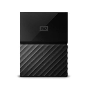 WESTERN DIGITAL MY PASSPORT 1TB BLACK EXTERNAL HARD DRIVE - WDBYVG0010BBK-WESN