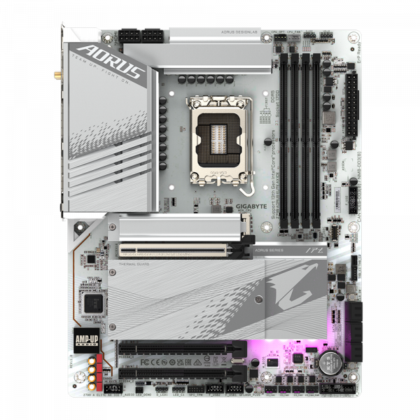 Gigabyte Z790 Aorus Elite Ax Ice Ddr5 Motherboard (Z790-AORUS-ELITE-AX-ICE)