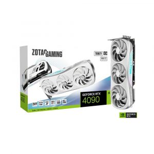 ZOTAC GEFORCE RTX 4090 TRINITY OC WHITE EDITION GRAPHICS CARD