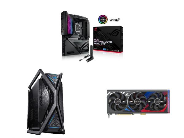 ROG MAXIMUS Z790 HERO BTF +ASUS ROG HYPERION GR701 BTF +ASUS ROG STRIX GEFORCE RTX 4090 BTF OC EDITION GAMING-BUNDLE