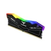 TeamGroup T-Force Delta RGB 32GB (32GBx1) DDR5 6000MHz Desktop RAM (Black) -FF3D532G6000HC38A01