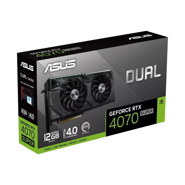 ASUS Dual GeForce RTX™ 4070 SUPER 12GB GDDR6X -DUAL-RTX4070S-12G