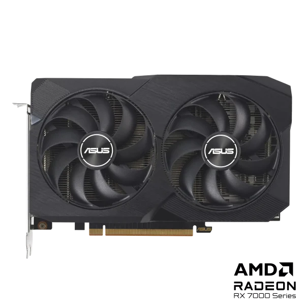 Asus Dual Rx 7600 V2 Oc Edition 8Gb Graphics Card - DUAL-RX7600-O8G-V2