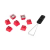 HYPERX RUBBER KEYCAPS GAMING ACCESSORY KIT RED