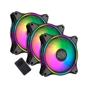 COOLER MASTER MASTERFAN MF120 HALO ARGB CABINET FAN - TRIPLE PACK - MFL-B2DN-183PA-R1