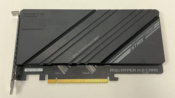 ASUS ROG HYPER M.2 CARD PCIE NVME M.2 EXPANSION CARD WITH HEATSINK