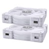 Thermaltake SWAFAN EX14 RGB PC Cooling Fan White TT Premium Edition (3-Fan Pack)