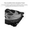 ASUS TUF GAMING TF120 ARGB 3 IN 1 CABINET FAN BLACK - 90DA0030-B00030