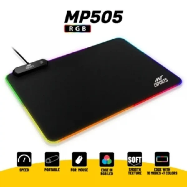 Ant Esports Mp505 Rgb Soft Led Mouse Pad - Image 3