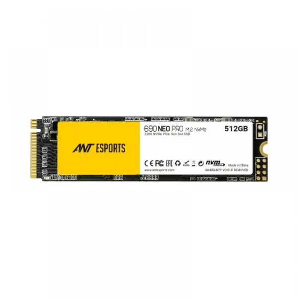 Ant Esports 690 Neo Pro 512Gb M.2 Nvme Ssd (8906136071025) - Image 3