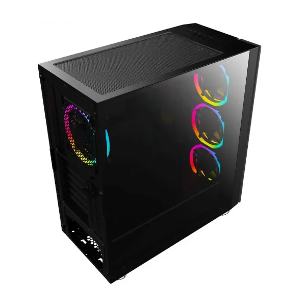 Ant Esports Ice-511Mt Mid Tower Mesh Gaming Cabinet - Image 4