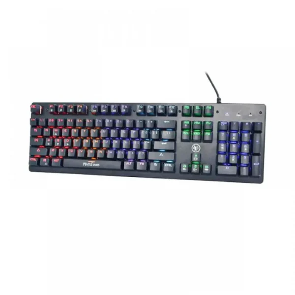 Ant Esports Mk3200 Multicolour Led Backlit Wired Mechanical Gaming Keyboard With Outemu Blue Switches (Black) - Image 2